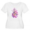 Butterfly Watercolor Women's Tshirt ZK01