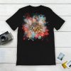 Cat Water Color T-shirt ZK01