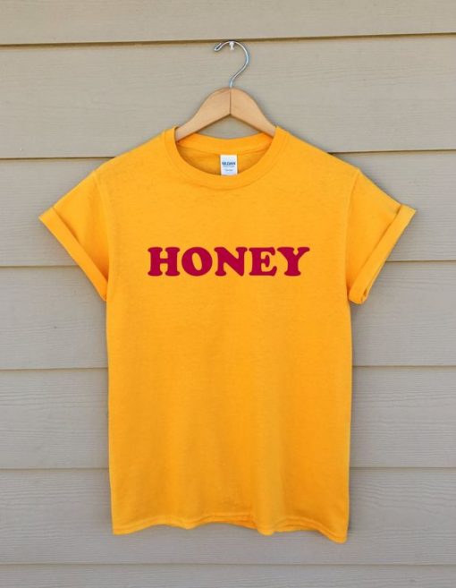 Honey Red Yellow T-shirt ZK01