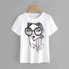 Cartoon Print T-shirt FD01