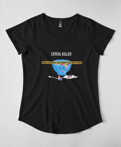 Cold Milked Cereal Killer T-Shirt AD01