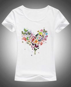 Colorful Butterfly T-shirt FD01