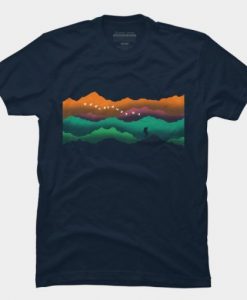 Colorful Mountain T-Shirt KH01