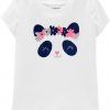 Floral Panda T-shirt FD01