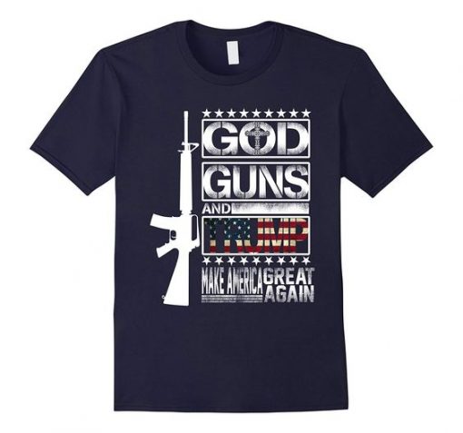 Guns Trump 2nd Amendment T-Shirt DV01