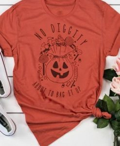 Halloween No Diggity O-Neck T-Shirt Tee KH01