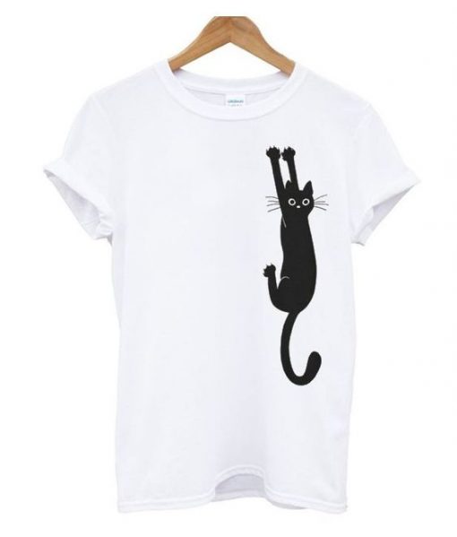 Hanging Cat T Shirt FD01