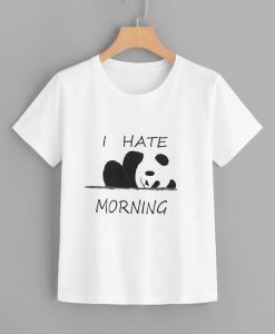 I Hate Morning T Shirt SR01