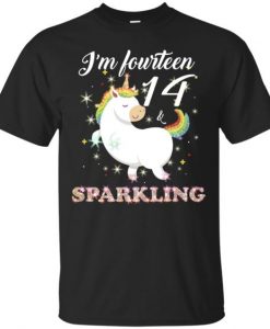 I'm Fourteen Sparkling T-Shirt EL01