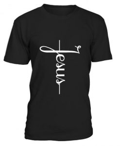 Jesus Black T-shirt ZK01