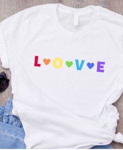 Love Wins Rainbow T-Shirt AD01