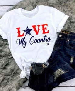 Love my country T-Shirt SR01