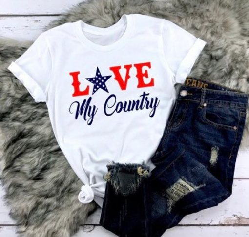 Love my country T-Shirt SR01