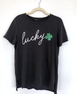 Lucky Graphic Tee Shirt ZK01