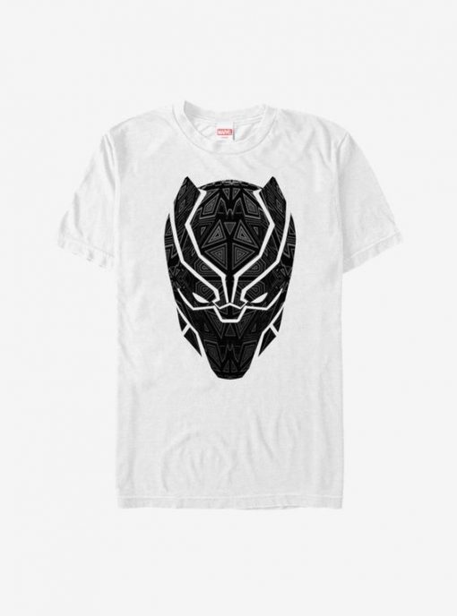 Marvel Black Panther Ornate Mask T-Shirt KH01