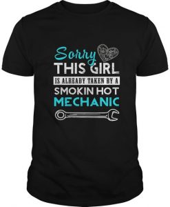 Mechanic Girlfriend T Shirt DV01