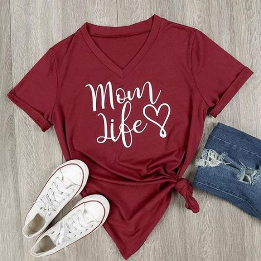 Mom Life  T Shirt SR01