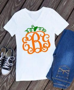 Monogrammed Bella Canvas Brand T-shirt KH01