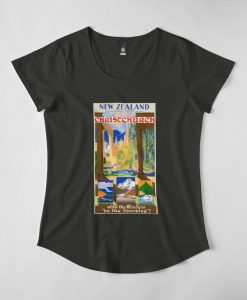 New Zealand Christchurch T-Shirt AD01