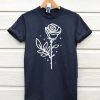 Rose Black T-shirt ZK01