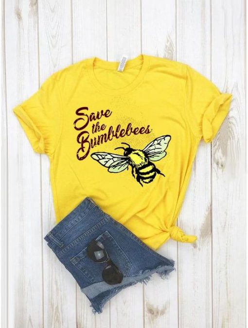 Save the Bumblebees T-Shirt ZK01