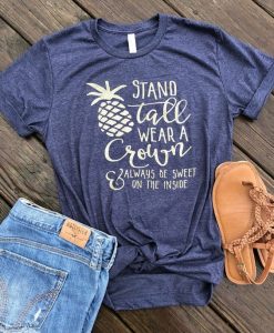 Stand Tall A Wear Crown T-shirt SR01