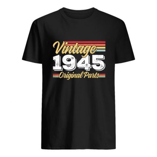 Vintage 1945 Original Parts T-Shirt ZK01