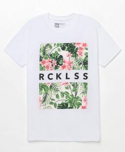 Young & Reckless Tropical Split T-Shirt EL01