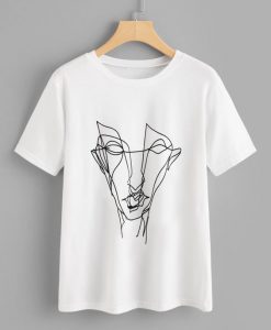 Abstract Graffiti T-shirt FD01