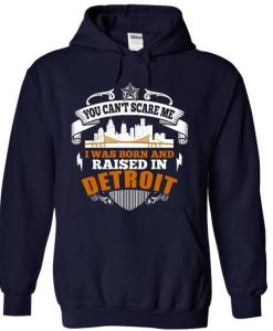 Born in Detroit Hoodie KH01