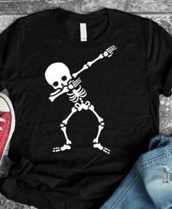 Dabbing skeleton svg T-Shirt AV01