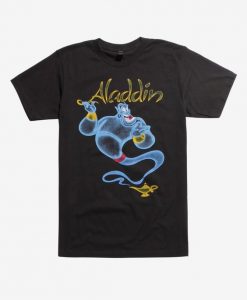 Disney Aladdin Genie Distressed T-Shirt DV01