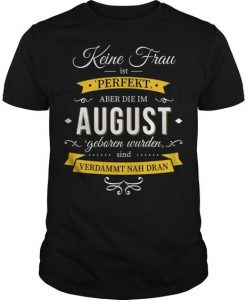 Einhrner Im August Geboren T-Shirt DV01