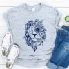 Floral Lion t Shirt SR01
