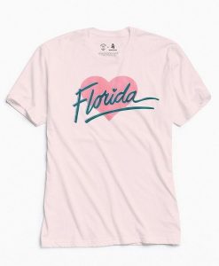 Florida Heart T-shirt ZK01
