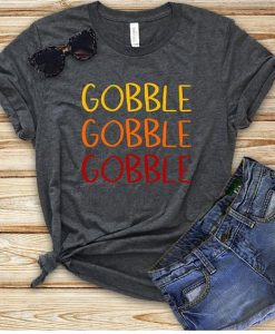 Gobble Gobble Gobble Ombre T-Shirt AV01