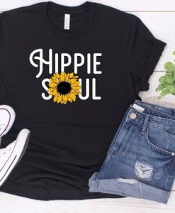 Hippie Soul Sunflower T Shirt SR01