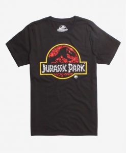 Jurassic Park Before and After Exclusive T-shirt DV01