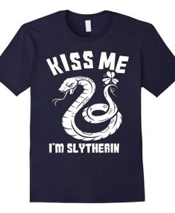 KIss Me Im Slytherin T-Shirt FR01