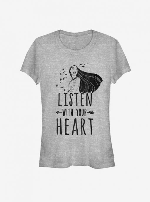 Listen With Your Heart T Shirt SR01