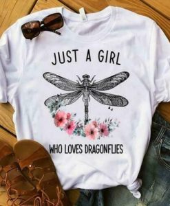 Loves Dragonflies T-Shirt ZK01