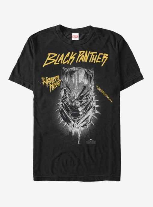 Marvel Black Panther 2018 Protector T-Shirt AD01