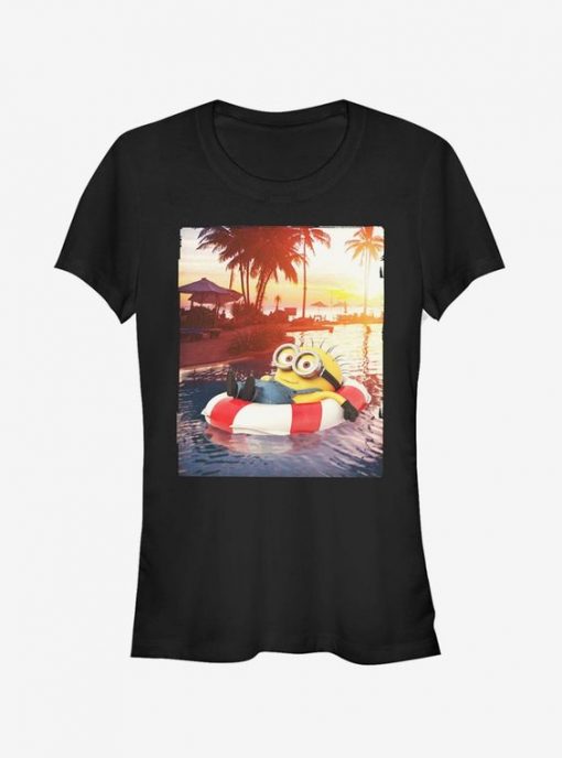 Minion Tropical Vacation T-Shirt ZK01
