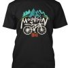 Mountain Bike Black T-Shirt ZK01