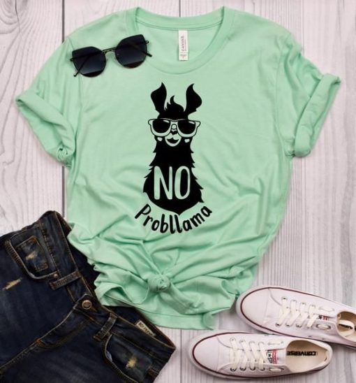 No Probllama T-Shirt SR01