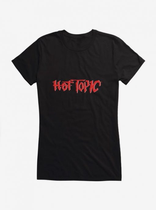 Retro Hot Topic Logo Girls T-Shirt DV01