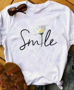 Smile Flower T-shirt ZK01