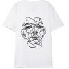 Unisex print face t-shirt FD01