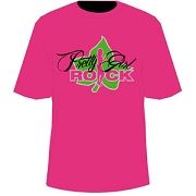 AKA Pretty Girl Rock Hot Pink T-Shirt ER