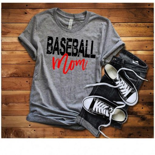 Baseball Mom T Shirt SR01